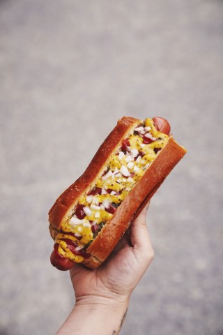 Hot-dog chez Janet