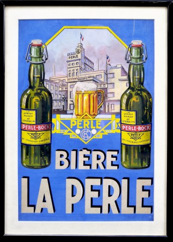 Projet de la Brasserie Perle Strasbourg des années 30