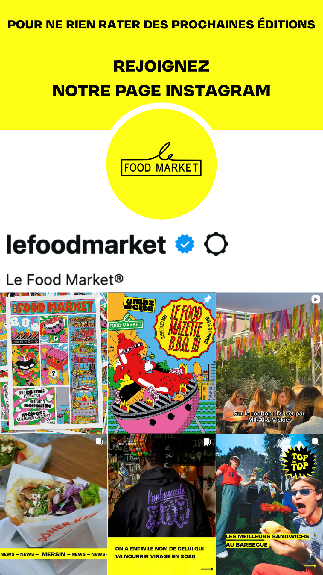 Publicité Le Food Market®
